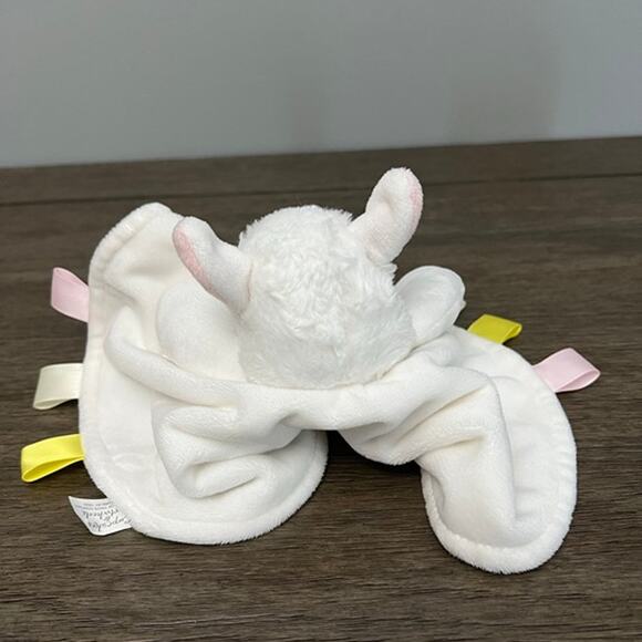 Cupcakes Cartwheels Llama Lamb Round Lovey‎ with Tags - Picture 3 of 4